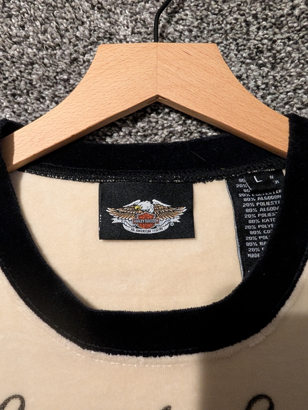 Vintage Harley Davidson Smartly Styled Cycle Queen Jacket Long-Sleeve Sweater - Picture 3 of 8